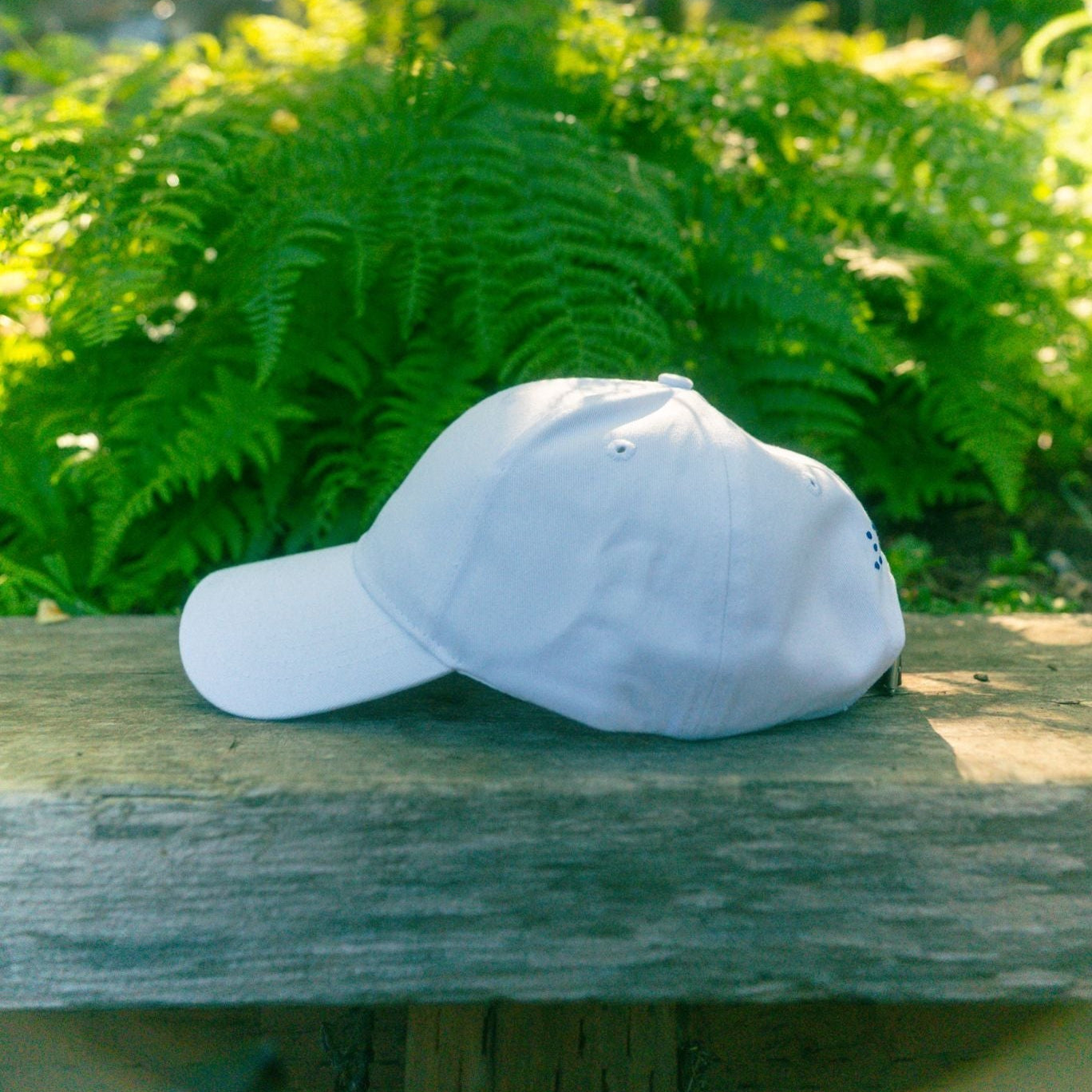 1017 White on white hat